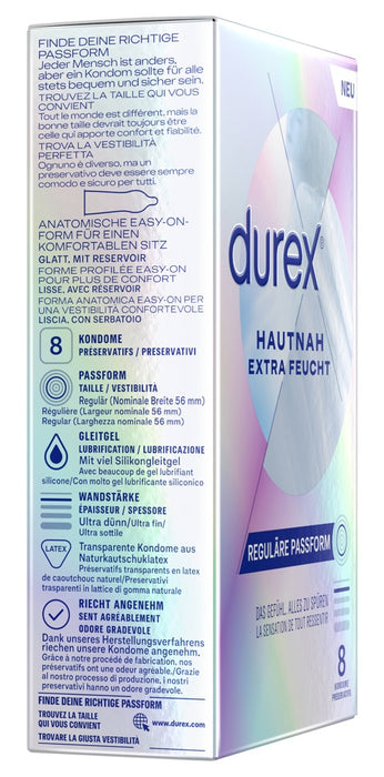 Durex Hautnah Extra Feucht 8er
