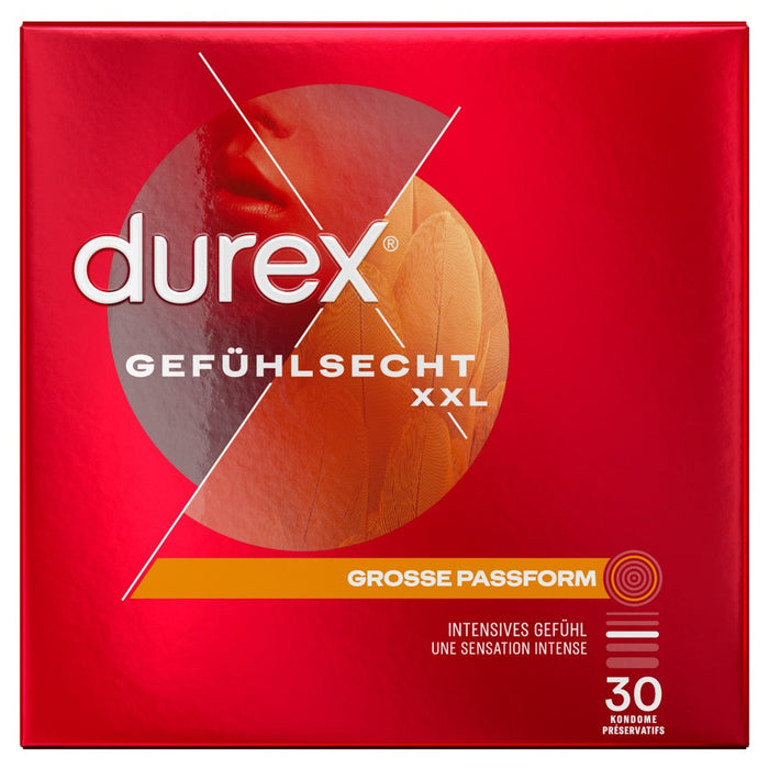 Durex Gefühlsecht extra groß30