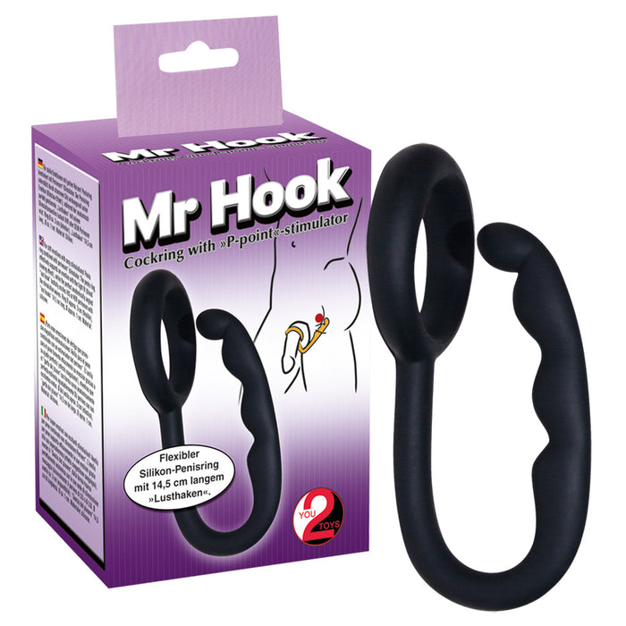 Mr.Hook Cockring schwarz