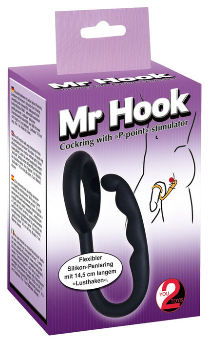 Mr.Hook Cockring schwarz