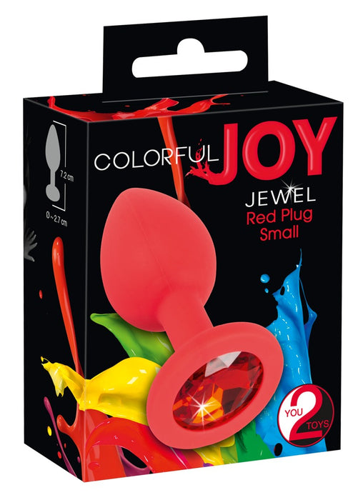Colorful Joy Jewel Red Plug S