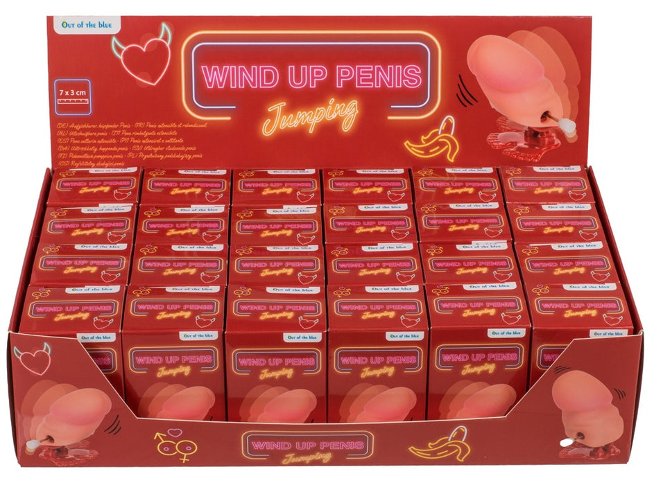 Display Hüpfender Penis 24er