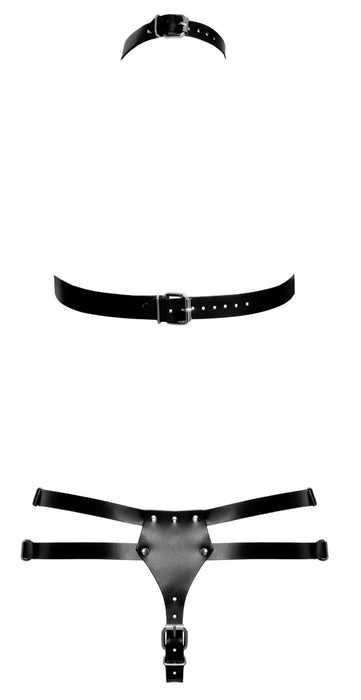 Leder Harness Set 2XL
