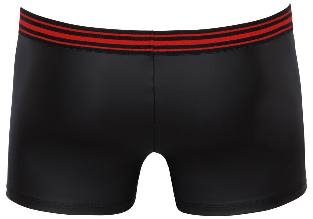Herren Pants Schwarz/Rot S