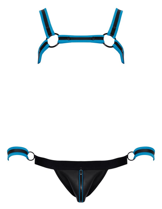 Herren Jockset Schwarz/Blau M