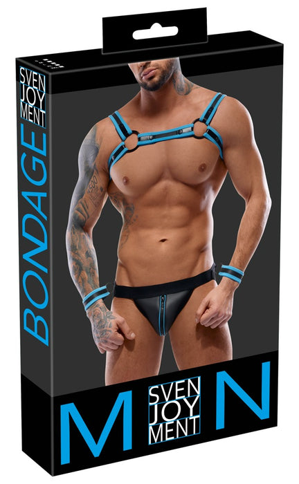 Herren Jockset Schwarz/Blau M