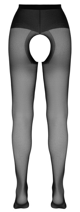 Strumpfhose schwarz ouvert 2
