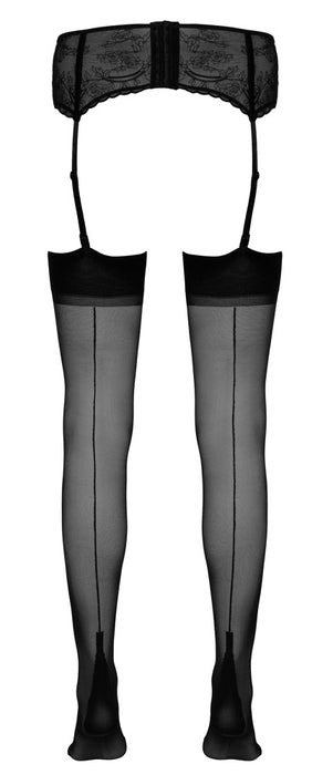 Nahtstrümpfe schwarz 4