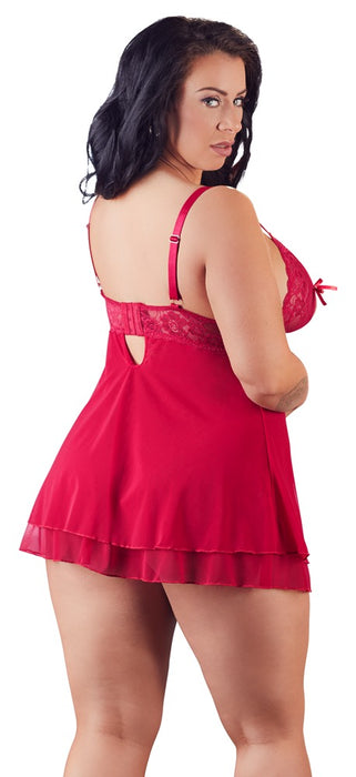 Babydoll rot 3XL