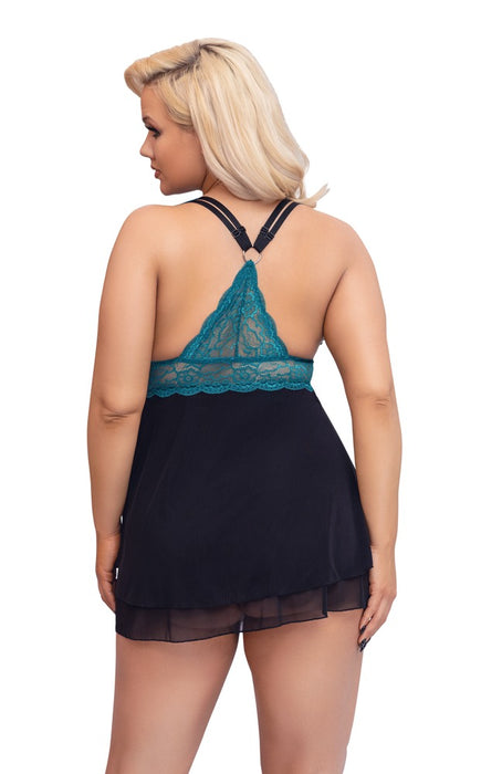 Babydoll petrol 3XL