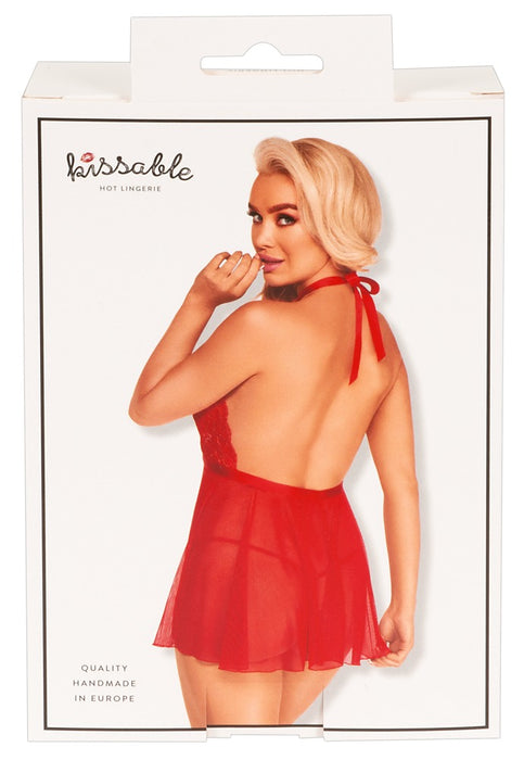 Babydoll rot L/XL