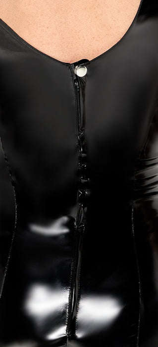 Lack Kleid Schnalle S