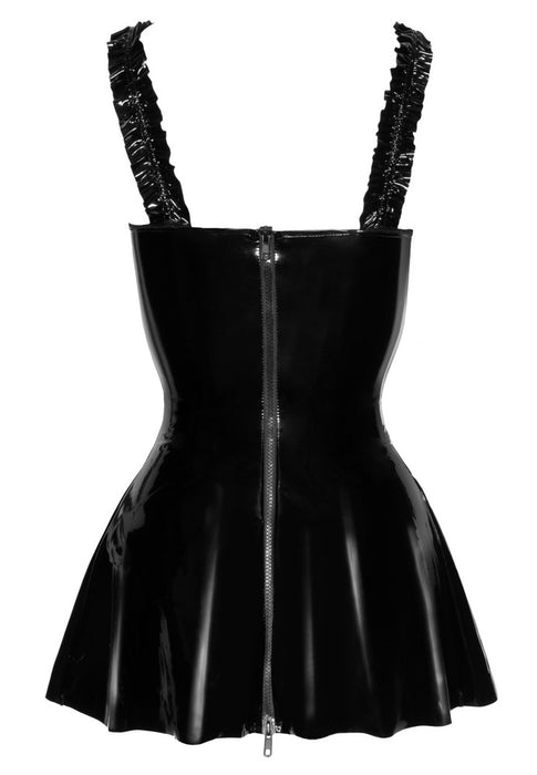 Noir Kleid Rüsche S