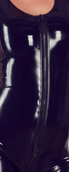 Latex Catsuit schwarz XL