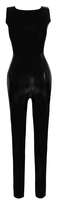 Latex Catsuit schwarz XL