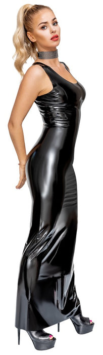 Latex Kleid lang S
