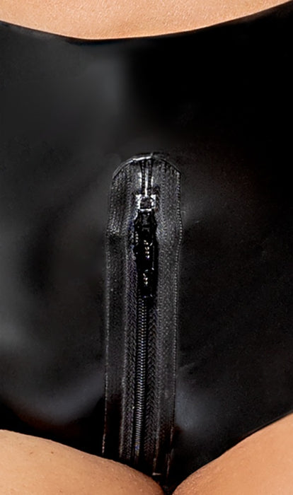 Latex Pants Zipper S