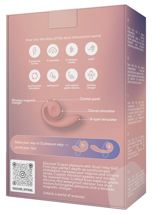 Snail Vibe Gizi Peachy Pink